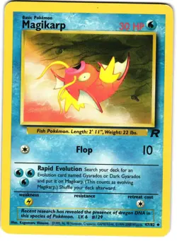 Magikarp 47/82 Pokemon Gen 1: Team Rocket - Image 3