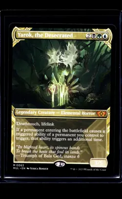 2023 MTG Magic the Gathering Multiverse Legends Showcase Yarok the Desecrated - Image 1