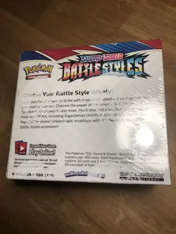 Pokemon TCG Sword & Shield Battle Styles Booster Box New/Sealed - 36 Packs - Image 2