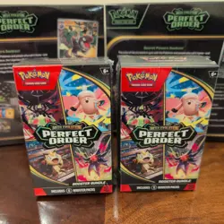 Pokemon TCG Perfect Order - 2x Pokemon Center ETB & 2x Booster Bundle Sealed - Image 3