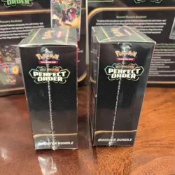 Pokemon TCG Perfect Order - 2x Pokemon Center ETB & 2x Booster Bundle Sealed - Image 5
