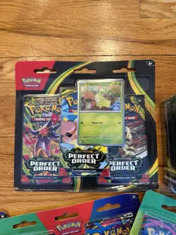 Pokemon 6 booster packs Perfect Order, Mega Evolution, Phantasmal Flames - Image 3