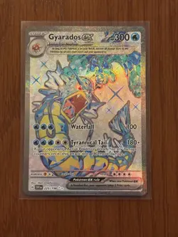 Gyarados ex 225/198 Ultra Rare Scarlet & Violet Base Pokemon TCG - Image 1