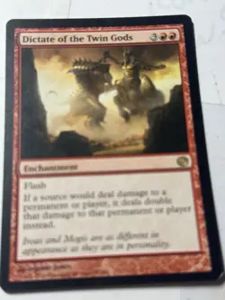 MTG Magic the Gathering Dictate of the Twin Gods (93/171) Journey into Nyx LP - Image 1