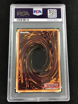 Yugioh 2010 Blue Eyes White Dragon LOB-001 PSA 8 Ultra Rare - Image 2