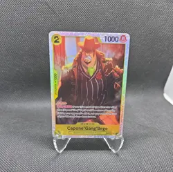 One Piece A Fist of Divine Speed - OP11-101 - Capone "Gang" Bege - Image 1