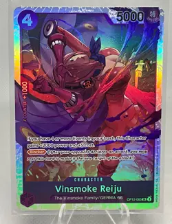 One Piece Vinsmoke Reiju OP12-063 SR Legacy of the Master TCG - English - Image 1
