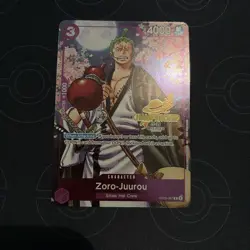 Zoro-Juurou OP05-067 Championship Event Pack Stamped Promo Near Mint NM - Image 1
