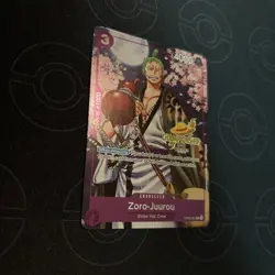 Zoro-Juurou OP05-067 Championship Event Pack Stamped Promo Near Mint NM - Image 2