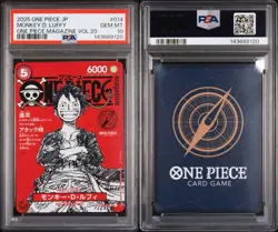 PSA 10 Monkey D Luffy ST21-014 ONE PIECE Magazine Promo 2025 Jump Japanese - Image 3