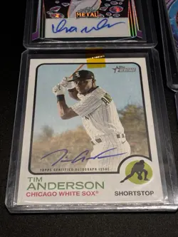 2024–25 Prospect Auto Lot – Melendez, Lawlar, Evan Carter, Tim Anderson, Harris - Image 3