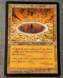 MTG Reflecting Pool Tempest Regular NM+ Magic: the gathering near mint pristine - Image 1