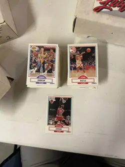 1990 Fleer BASKETBALL Complete 198 Card NM Set Michael Jordan - Image 3
