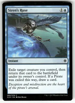 SIREN'S RUSE #80 (COMMON) MTG IXALAN - Image 1