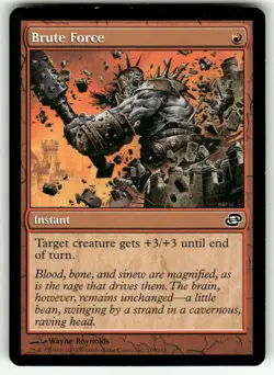 BRUTE FORCE #116 (COMMON) MTG PLANAR CHAOS - Image 1