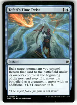 TEFERI'S TIME TWIST #72 (COMMON) MTG WAR OF THE SPARK - Image 1
