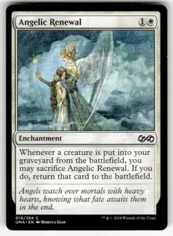ANGELIC RENEWAL #10 (COMMON) MTG ULTIMATE MASTERS - Image 1