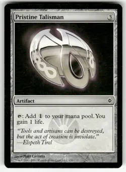 PRISTINE TALISMAN #151 (COMMON) MTG NEW PHYREXIA - Image 1
