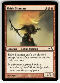 SKIRK SHAMAN #52 (COMMON) MTG DUEL DECKS: ELVES VS. GOBLINS - Image 1