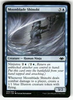 MOONBLADE SHINOBI #59 (COMMON) MTG MODERN HORIZONS - Image 1
