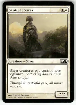 SENTINEL SLIVER #30 (COMMON) MTG MAGIC 2014 (M14) - Image 1