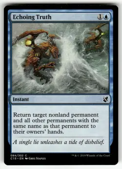 ECHOING TRUTH #84 (COMMON) MTG COMMANDER 2019 - Image 1