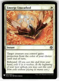 EMERGE UNSCATHED #19 (COMMON) MTG THE LIST REPRINTS - Image 1