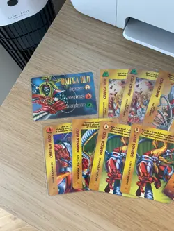 Marvel Overpower CCG Omega Red (X-Men) - 11 cards inc. character cards - Image 2