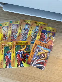 Marvel Overpower CCG Omega Red (X-Men) - 11 cards inc. character cards - Image 3