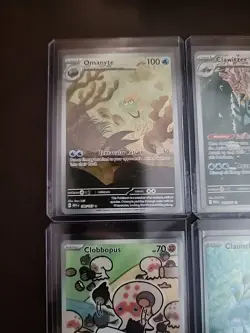 Pokemon TCG Illustration Rare Lot(5 Cards) - Inteleon,Clobbopus,Omanyte&More(NM) - Image 2