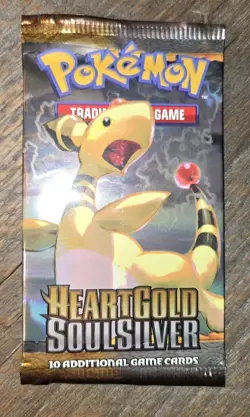 2010 Pokemon Cards TCG Heart Gold Soul Silver New Sealed Booster Pack With Case - Image 3