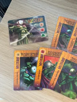 Marvel Overpower CCG Mysterio (Spider-man) - 9 cards inc. character cards - Image 2