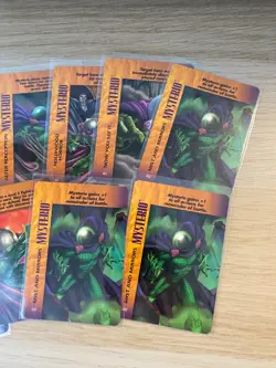 Marvel Overpower CCG Mysterio (Spider-man) - 9 cards inc. character cards - Image 3