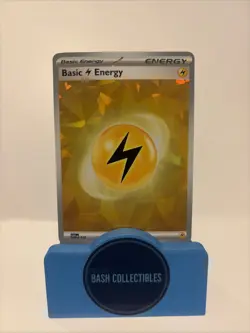 Lightning Holo Energy 012 - Cracked Ice Scarlet & Violet - Pokemon TCG Card NM - Image 1