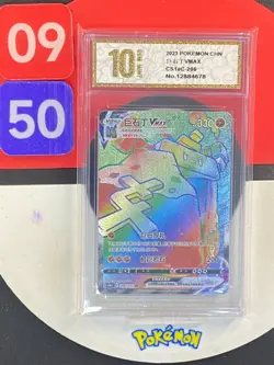 Pokemon S-Chinese Card Sword&Shield CS1aC-206 Stonjourner VMAX HR Grade10 - Image 1