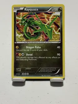 Rayquaza 11/20 Holo Rare Pokemon Card Dragon Vault NM - Image 1