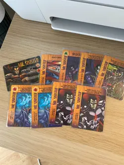 Marvel Overpower CCG Mr Sinister (X-Men) - 9 cards inc. character cards - Image 1