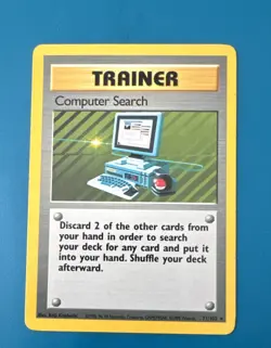 Computer Search 71/102 – Base Set (1999) – Rare Trainer – Pokemon Card – WOTC - Image 1