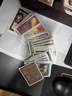 Box Of Old Magic Cards - Image 5