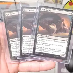 Magic: The Gathering Dominaria Rat Colony x3 Creature Black Cards - Image 3