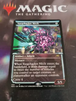 MTG. 2x Surgehacker Mech. Showcase. Kamigawa: Neon Dynasty. Nm - Image 1