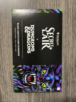 MTG Secret Lair: Dark Dungeons: Black Lights and Dark Dungeons Foil - Image 1