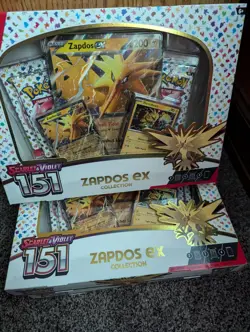 151 Zapdos Ex Collection Box Scarlet & Violet Pokemon TCG **SEALED/NEW** - Image 1