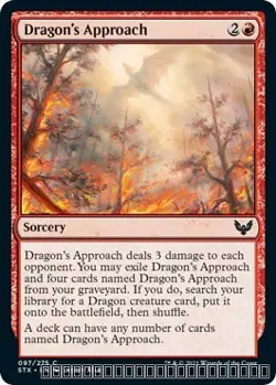 Dragon's Approach [STX - 97] - LP [Normal] TCG MTG - Image 1