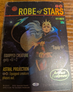 1x - Robe of Stars - FOIL SHOWCASE - Special Guest - NM MTG - Image 1