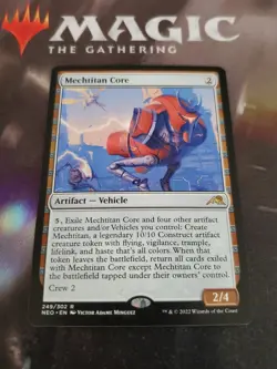 MTG. 2x Mechtitan Core. Kamigawa: Neon Dynasty. Nm - Image 1