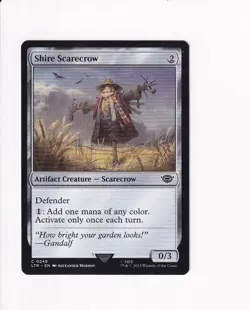 2023 MTG MAGIC THE GATHERING LORD OF THE RINGS LOTR SHIRE SCARECROW (MOG) - Image 1