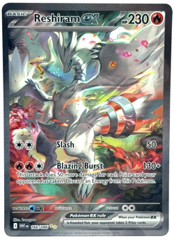 Pokemon Reshiram ex 166/086 Special Illustration Rare White Flare - Image 1
