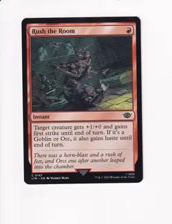 2023 MTG MAGIC THE GATHERING LORD OF THE RINGS RUSH THE ROOM (X) - Image 1