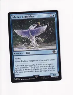 2023 MTG MAGIC THE GATHERING LORD OF THE RINGS ITHILIEN KINGFISHER (X) - Image 1